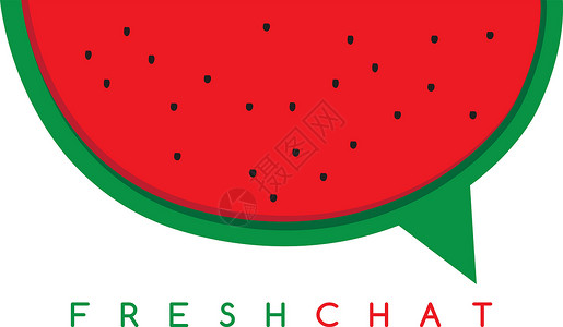 红色西瓜西瓜水果新鲜聊天tal黄色红色讲话绿色饮食网络设计图片