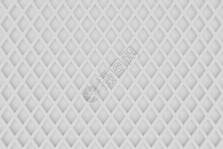 白色菱形线网格背景金属材料 3d 渲染背景图片