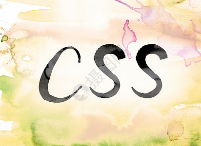 水墨大雪字体CSS 彩色水彩和水墨字 Ar背景