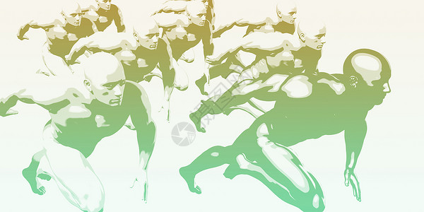 正在运行的运动员宪法跑步者活力耐力赛跑者墙纸海报男人运动软件背景图片