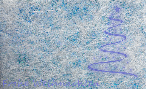 纤维织物和闪光膜和现代圣诞树背景背景图片