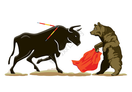 黑熊公牛斗牛队的野牛设计图片