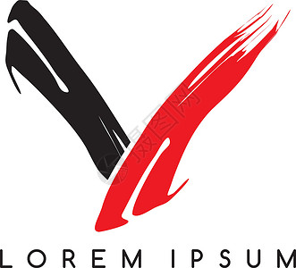 字母标识颜色标志模板身份技术创造力数字草图红色铅笔书法奢华公司背景图片