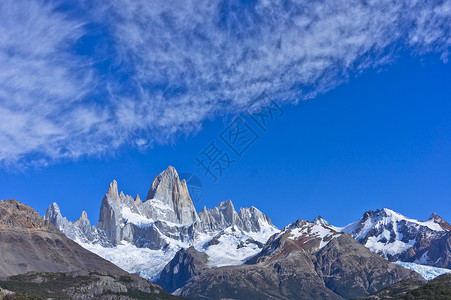 阿根廷 南美洲山脉花岗岩冰川拉丁蓝色高清图片