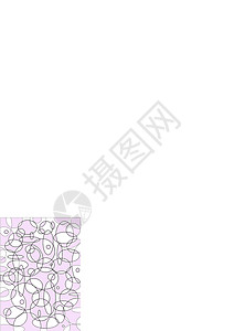 来自各种浅紫色圆圈和线条粗细不同的椭圆的背景厚度中性插图椭圆形幻想白色工作包装背景图片
