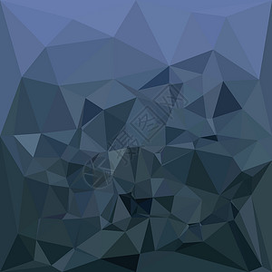 中石板蓝色抽象低多边形背景马赛克测量像素化三角形多面体三角折纸背景图片
