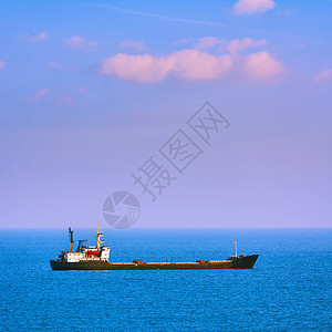 海 货船一般货物货船导航货运运输货轮航行主海外海路架公海水面背景