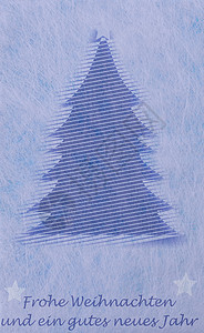 抽象圣诞树圣诞车图案场景挫败贺卡闪光蓝色材料电影卡片灰色背景图片