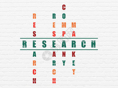 填字游戏中的广告概念研究公关建筑成功产品战略解决方案宣传品牌测验绘画背景图片