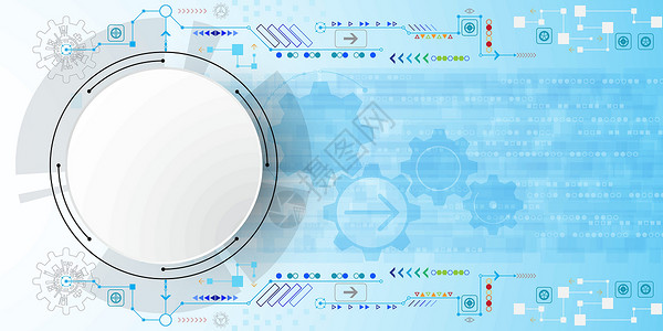 矢量抽象背景技术创新运动墙纸电子创造力互联网商业圆圈出版物插图推介会背景图片