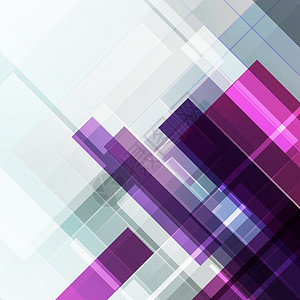 抽象几何紫色背景马赛克三角形多边形水晶横幅线条钻石框架插图形状背景图片