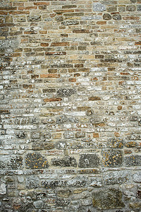 旧砖墙风化建筑学时间石头红色背景图片