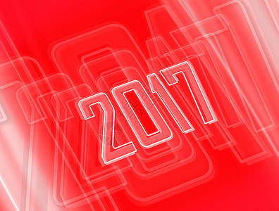 2017年的红色背景背景图片