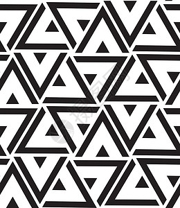 几何向量向量几何无缝模式 现代三角形 texturerep装饰编织墙纸六边形网格纺织品平铺格子风格织物插画