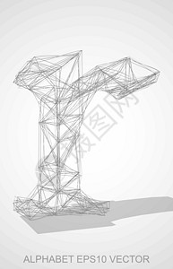 铅笔素描 R 的矢量插图 手绘 3D R字体英语阴影小写坡度收藏数字字母草图艺术背景图片