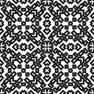 抽象刺绣几何无缝模式字符框架马赛克数学纺织品墙纸菱形打印民间装饰品背景图片
