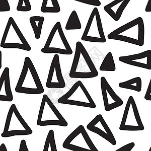 三角形无缝艺术五彩纸屑高清图片