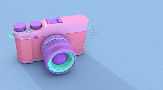 3d 渲染相机镜片插图照片光学创造力技术摄影师背景图片