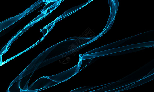 黑色背景上的彩色光能量条纹插图流动海浪活力运动艺术速度推介会背景图片
