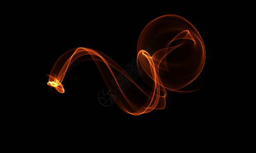 黑色背景上的彩色光能量条纹运动推介会活力流动海浪艺术插图速度背景图片