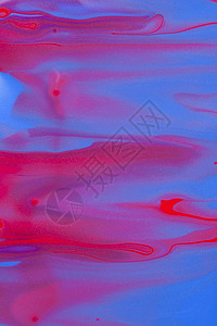 波兰文钉甲艺术粉色蓝色斑点涂层凝胶红色光泽度化妆品液体背景图片