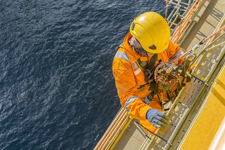 避雷器石油和天然气安全危害保险人员检查气体钻机全体技术员职业背景