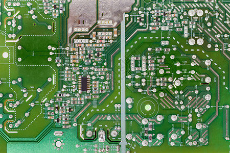 印刷电路微芯片安装组件高清图片