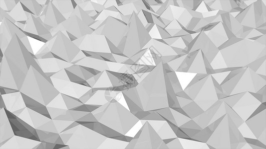 抽象三角水晶背景动画背景图片