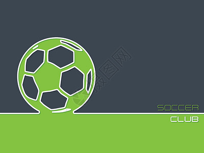 足球俱乐部背景平面样式横幅阴影小册子广告网络工业卡片插图标签运动背景图片