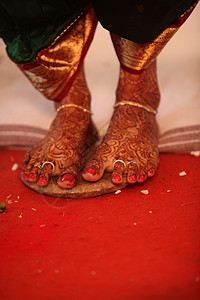 礼仪宗教文化新娘婚姻传统背景图片
