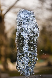 动物喷泉水涌出喷口溪流液体喷射喷出背景图片