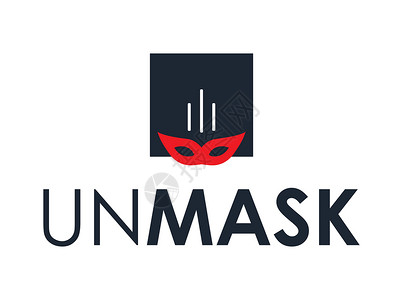 叛徒UnMask 概念设计二元性模仿情绪商业标识艺术虚伪说谎者秘密戏服插画
