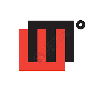 WM 标志设计概念标签品牌推广网络卡片互联网字母链接公司身份背景图片