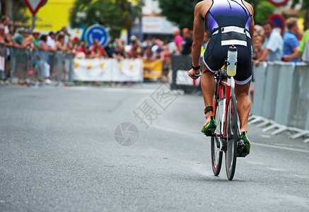 竞争者骑自行车夏天高清图片