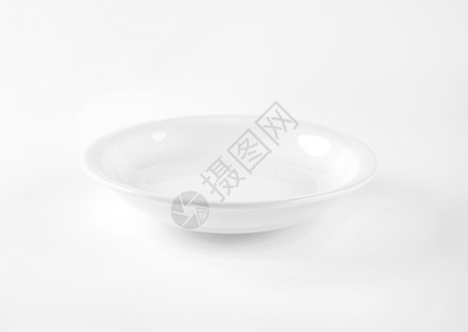 三联无框白色汤盘陶瓷陶器餐具盘子制品圆形餐盘背景