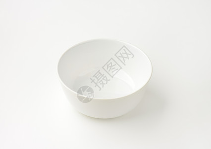 空空白碗圆形餐具陶器制品陶瓷饭碗服务盘子背景图片