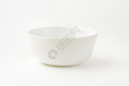 空空白碗餐具陶瓷陶器制品饭碗服务盘子圆形背景图片