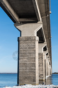 桥底 桥下奥兰斯布里奇高清图片