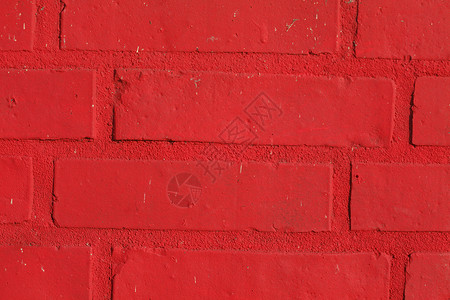 红漆砖墙建筑模块石头红色积木建筑学砖块水泥石墙背景图片