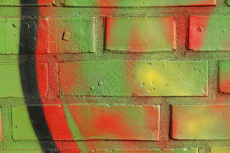 彩色涂漆砖墙石头积木水泥砖块建筑学建筑石墙模块背景图片