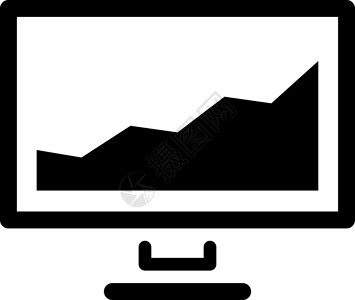 财务数据图标 业务概念 简单设计经济学报告桌面监视器统计推介会图表生长电子商务销售背景图片