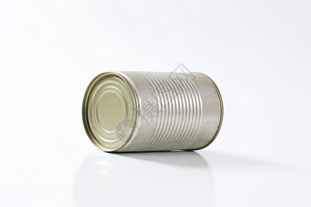 锡罐罐灰色空白包装圆柱金属食品背景图片