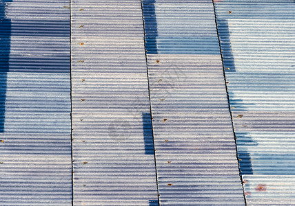 锌蓝底色床单风化金属材料工业建造栅栏蓝色背景图片