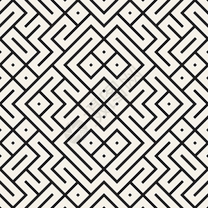 具有对称线格的几何民族背景 矢量抽象无缝模式织物打印包装白色民间墙纸风格几何学条纹边界背景图片