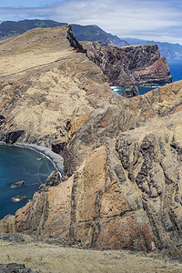 卢琳半岛悬崖风景高清图片
