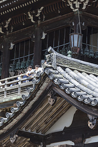 九进堂台阶的底部 进入东吉寺九津道堂多云寺庙水平游客旅游大厅地标旅行楼梯背景