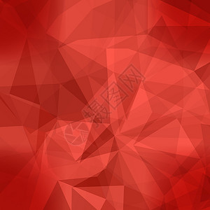 折纸横幅红光多边形马赛克背景墙纸三角形玻璃钻石石头海报水晶折纸创造力长方形设计图片