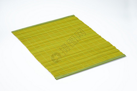 绿竹草地垫矩形台垫餐垫绿色背景图片
