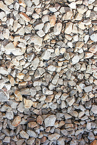 A 地面背景石块灰色墙纸卵石白色碎石材料背景图片