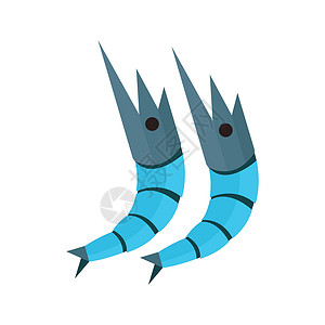 可爱龙虾粽叶虾矢量设计蓝光设计图片
